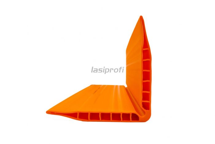 Dolezych Kantenschutzwinkel 0,4 m 190x190x 19 mm Kunststoff Orange
