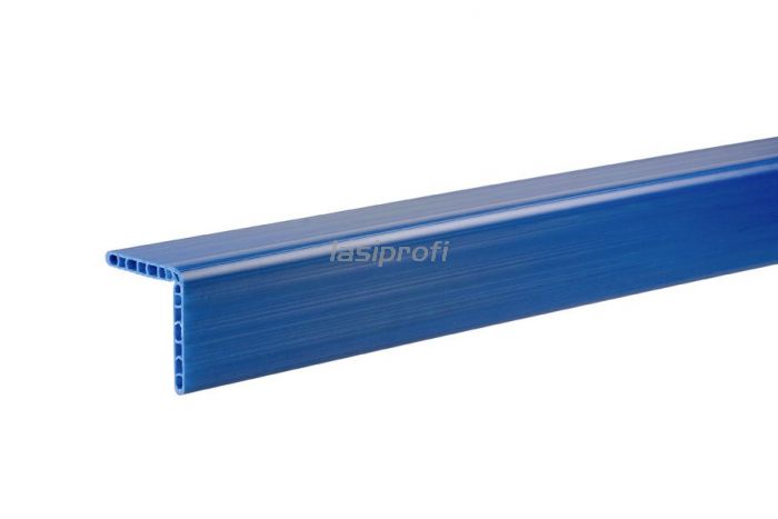 Kantenschutzwinkel Meterware, 120 x 120 mm, blau
