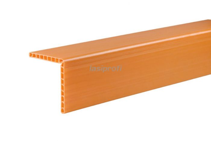 Kantenschutzwinkel Meterware, 190 x 190 mm, orange