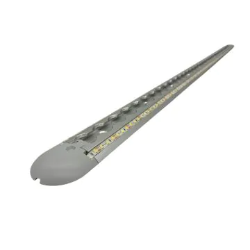 Lasiprofi Airlineschiene 2050 LED halbrund,gebohrt Abmessung: 1000 x 50 x 10 mm, eloxiert