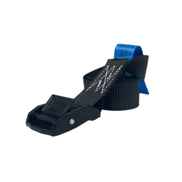 Lasiprofi Klemmschlossgurt 25mm - schwarz 1-teilig nach EN 12195-2 und GS-Zeichen