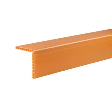 Lasiprofi Kantenschutzwinkel Meterware, Kunststoff, 600 x 190 x 190 mm, orange