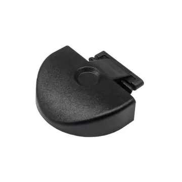 Lasiprofi Endkappe Airlineschiene 1034 eckig Abmessung: 22 x 34 x 9,6 mm, schwarz