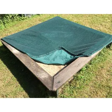 Sandkastenabdeckung mit Gliederkette Spielplatzplane 230 g/m²