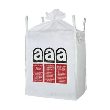 BigBag Asbest 90x90x110 cm Volumen-BigBag Asbest, Traglast 1000 kg