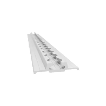 Lasiprofi Airlineschiene 3060 Flügel unten Abmessung: 2000 x 60 x 12 mm