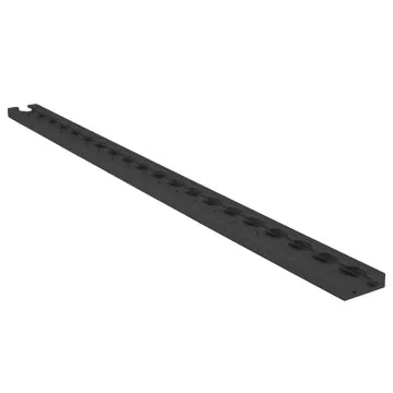 Lasiprofi Airlineschiene 1034 eckig Abmessung: 34 x 9,6 mm, schwarz