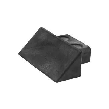 Lasiprofi Endkappe Stäbchenschiene, schwarz Abmessung: 25,5 x 65,5 x 22,5 mm