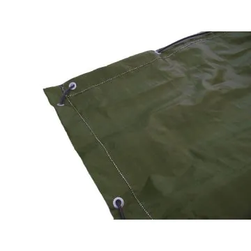 HDPE-Abdeckplane, grün