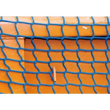 Kunstfasernetz mit Randkordel, blau, 8,0 x 3,5 m