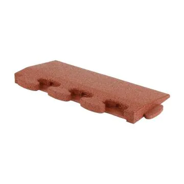 MT Puzzle Mat 3D - Randplatte abgeschrägt 550x250x45 mm, Fallhöhe 1,6m