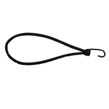 Gummischlaufe mit Haken, 6mm Durchmesser