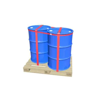 Fassverzurrung (Einweg) 2 x 200L für  2 x 200L Stahlfass