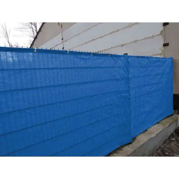 Sichtschutz und Tennisblende, blau, 10,0 x 2,0m