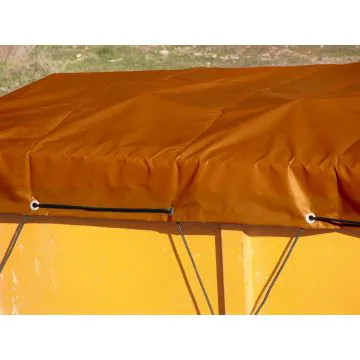 Standardcontainerplane in orange, 4,5 x 2,3m