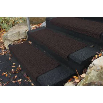 Winkel-Stufenmatte MT "Safety" Design lava 730x300x7 mm für Außentreppen