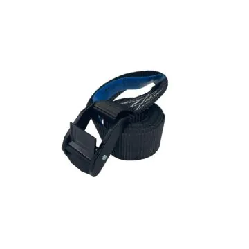 Lasiprofi Klemmschlossgurt 25mm - 2,0m - schwarz 1-teilig nach EN 12195-2 und GS-Zeichen