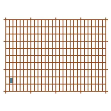 DoKEP ZK 500 Typ 1 Gurtbandnetz mit Zurrschlaufen, 2.025 x 2.825 mm – LC 500 daN, bis 1.500 kg