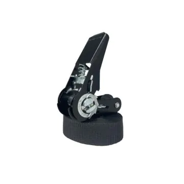Lasiprofi Umreifungsgurt 25 mm - 4,0 m, schwarz mit Druckratsche, 1-teilig nach EN 12195-2