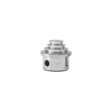Lasiprofi Kombizapfen 19/24/33 mm konisch für Rundsperrbalken Stahl 42 mm -Tragrohr
