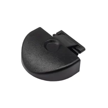 Lasiprofi Endkappe Airlineschiene 1034 eckig Abmessung: 22 x 34 x 9,6 mm, schwarz