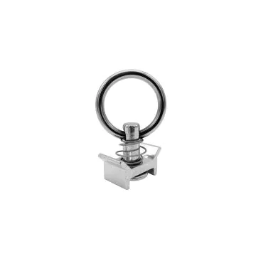 Lasiprofi Einzel-Airline-Endbeschlag LC900 daN für Airlineschiene ,Single-Stud-Fitting, Aluminium