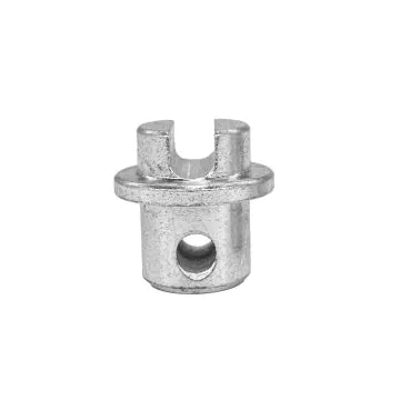 Lasiprofi Kombizapfen 24/Schlitz 9 mm zylindrisch für Rundsperrbalken Alu 42 mm - Teleskoprohr