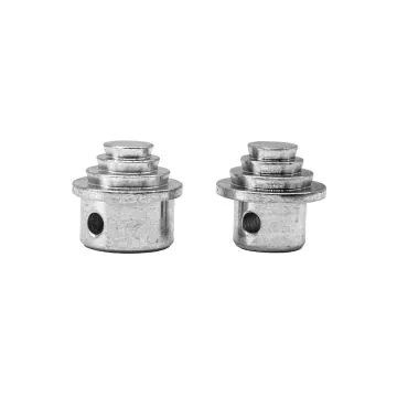 Lasiprofi Kombizapfen 19/24/33 mm konisch für Ø 42 mm Rundsperrbalken