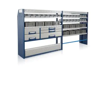 Fahrzeugeinrichtung Modul 25 - 1.610x2.855x310/410 mm