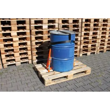 Fassverzurrung Lashing-System (Mehrweg) für 200l Stahlfass Ø 600