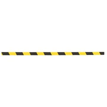 Warnmarkierung Streifen, schwarz/gelb 25x800mm (10er VE)