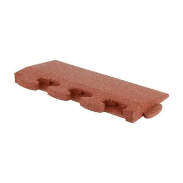 MT Puzzle Mat 3D - Randplatte abgeschrägt 550x250x45 mm, Fallhöhe 1,6m