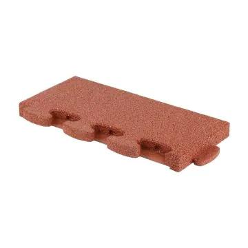 MT Puzzle Mat 3D - Randplatte gerade 550x250x45 mm, Fallhöhe 1,6m