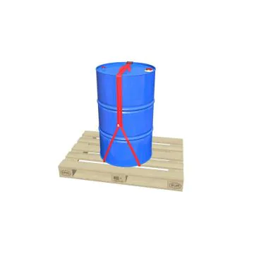 Fassverzurrung (Einweg) 1 x 200L für 1 x 200L Stahlfass
