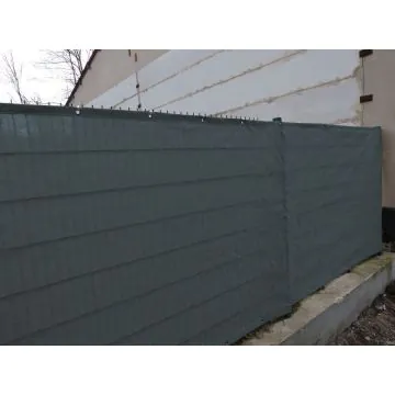 Sichtschutz und Tennisblende, dunkelgrau, 10,0 x 2,0m