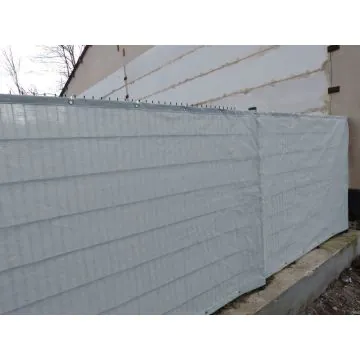 Sichtschutz und Tennisblende, silber, 3,4 x 1,75 m