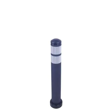 Elastischer Design-Poller, Flachkopf, Höhe: 620mm selbsaufrichtend, anfahrbar | inkl. Schraubenset