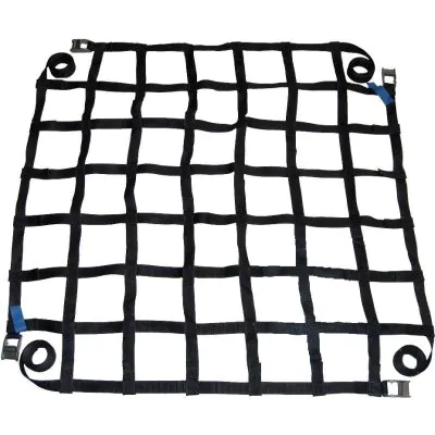 Lasiprofi Gurtbandnetz zur Ladungssicherung Abmessung: 880 x 880 mm schwarz
