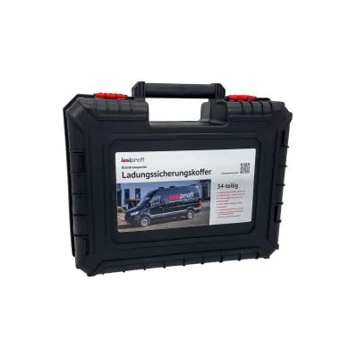 LasiProfi Kleintransporter Ladungssicherungskoffer Set 34-teilig