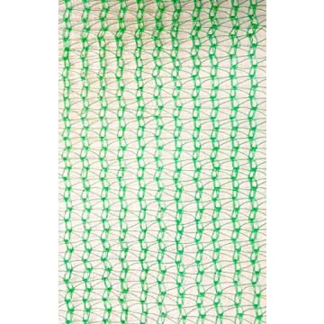 Luftdurchlässige Einwegplane, grün 3,0x100m Staubschutznetz, Gerüstschutznetz - Rollenware
