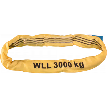 Lasiprofi Doppelmantel-Rundschlinge WLL 3000 kg Nutzlänge: 5,0 m; Umfangslänge: 10,0 m