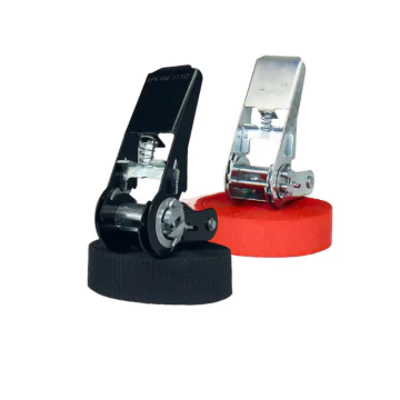 Lasiprofi Umreifungsgurt 25 mm - einteilig - rot - mit Druck-Ratsche