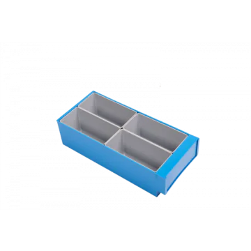 Einsatzkästen für Kombibox Serie 7 aus Polystyrol (PS), 154x72x84,5 mm