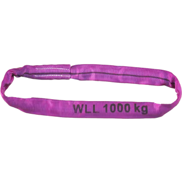 Lasiprofi Doppelmantel-Rundschlinge WLL 1000 kg Nutzlänge: 0,5 m; Umfangslänge: 1,0 m