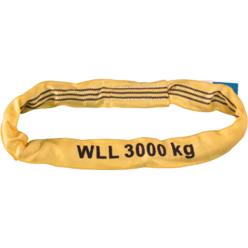 Lasiprofi Doppelmantel-Rundschlinge WLL 3000 kg Nutzlänge: 5,0 m; Umfangslänge: 10,0 m