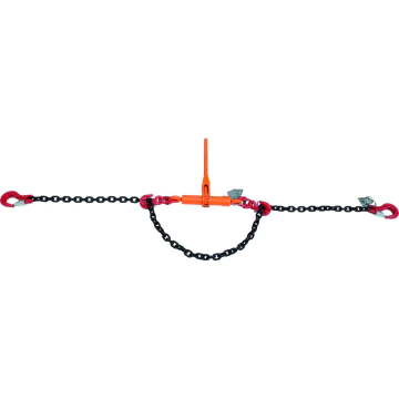 2-teilige DoRa Zurrkette 8 mm mit Ratschlastspanner 4.000 daN, 6,0 m